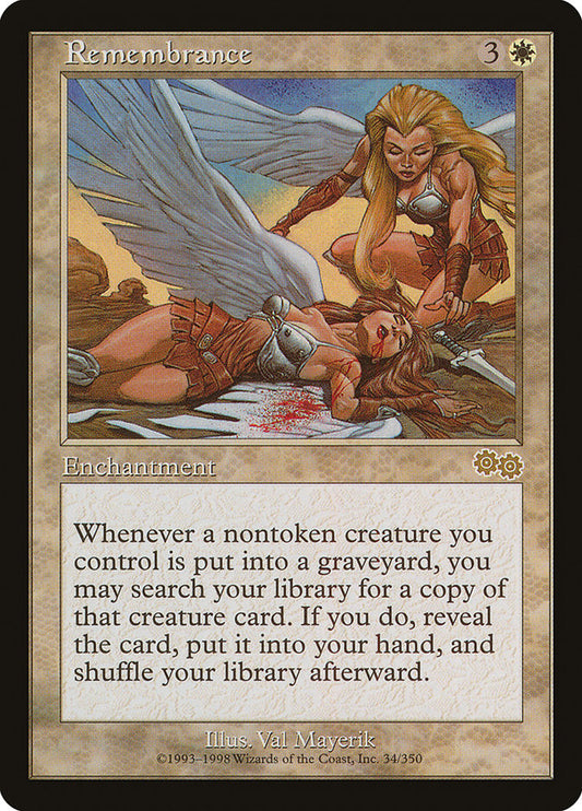MTG Card Title: Remembrance USG/34