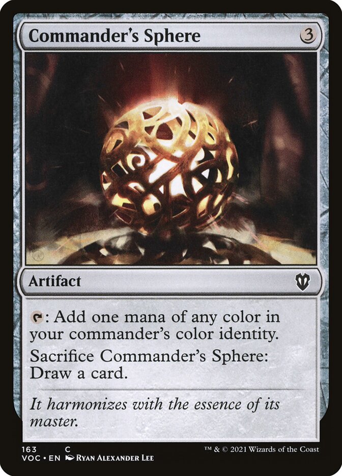 MTG Card Title: Commander's Sphere VOC/163
