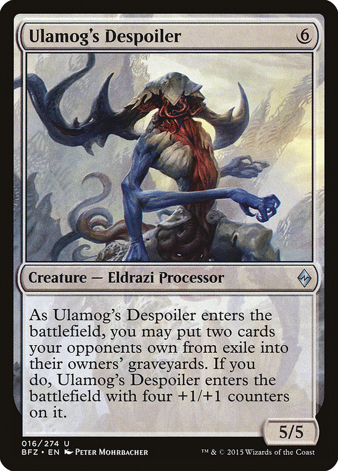 MTG Card Title: Ulamog's Despoiler BFZ/16