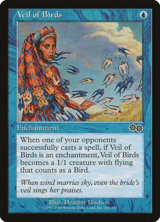 MTG Card Title: Veil of Birds USG/106