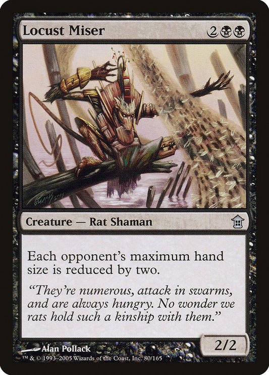 MTG Card Title: Locust Miser SOK/80