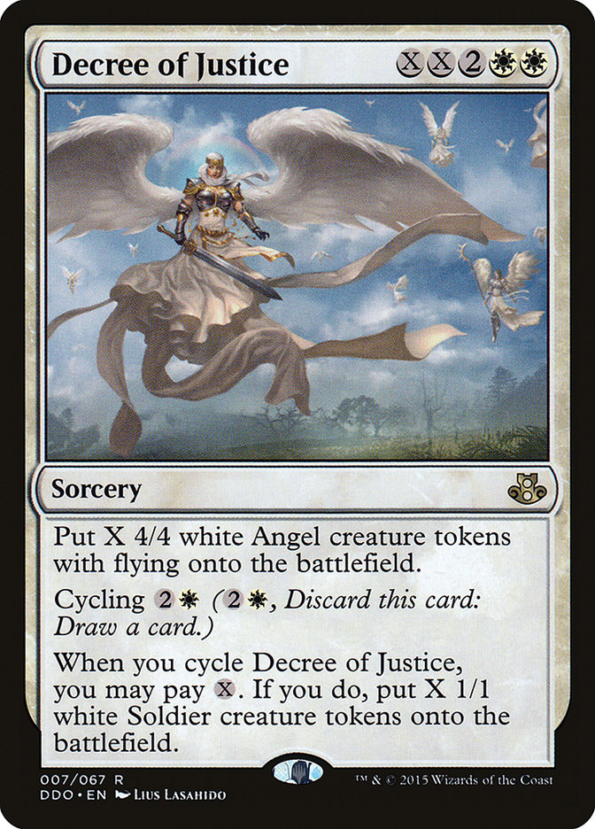 MTG Card Title: Decree of Justice DDO/7