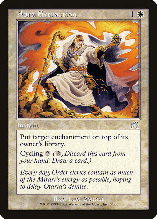 MTG Card Title: Aura Extraction ONS/5