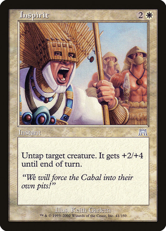 MTG Card Title: Inspirit ONS/41