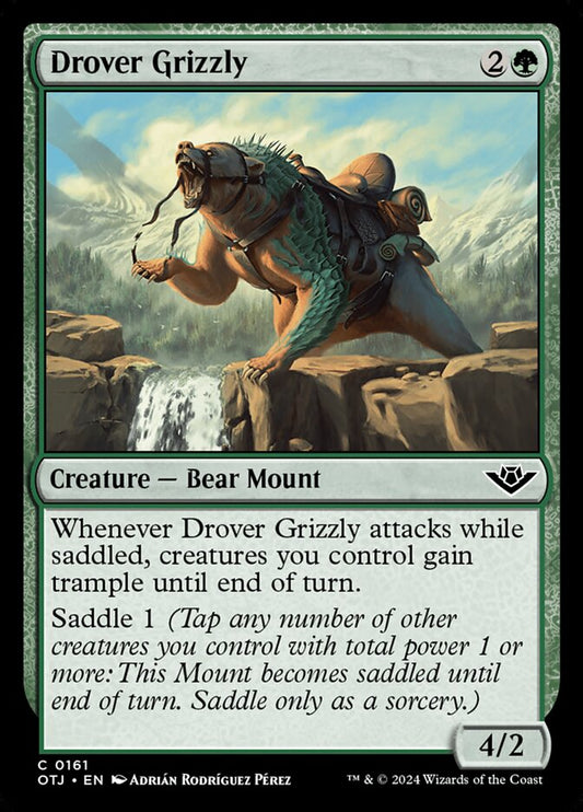 MTG Card Title: Drover Grizzly OTJ/161