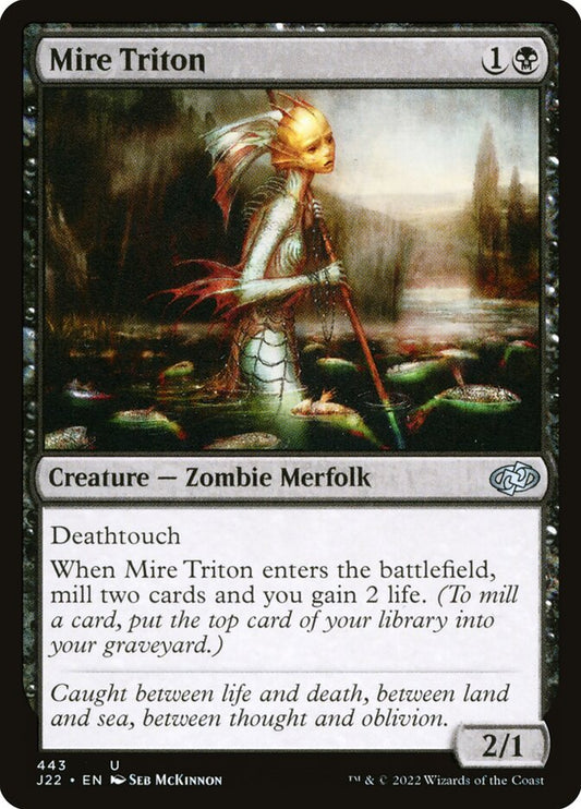 MTG Card Title: Mire Triton J22/443