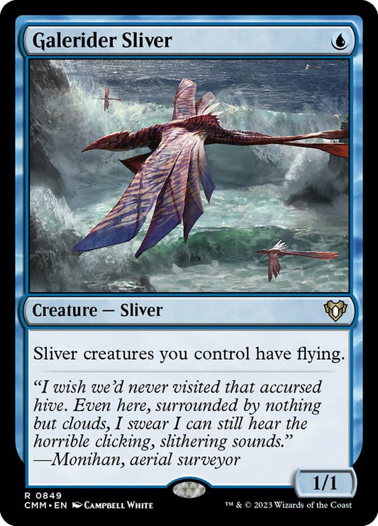 MTG Card Title: Galerider Sliver CMM/849
