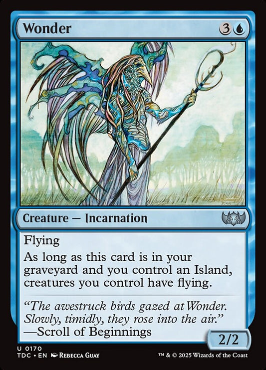 MTG Card Title: Wonder TDC/170