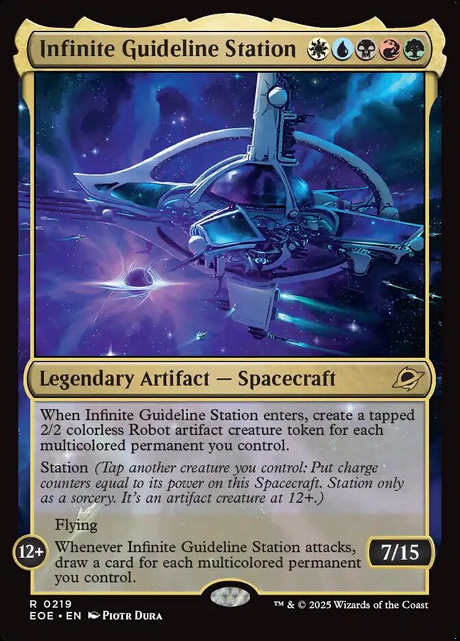 MTG Card Title: Infinite Guideline Station EOE/219