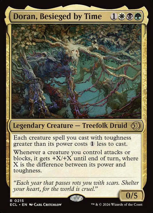 MTG Card Title: Doran, Besieged by Time ECL/215