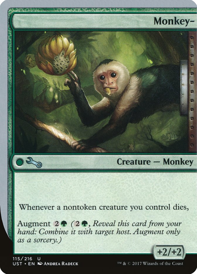 MTG Card Title: Monkey- UST/115