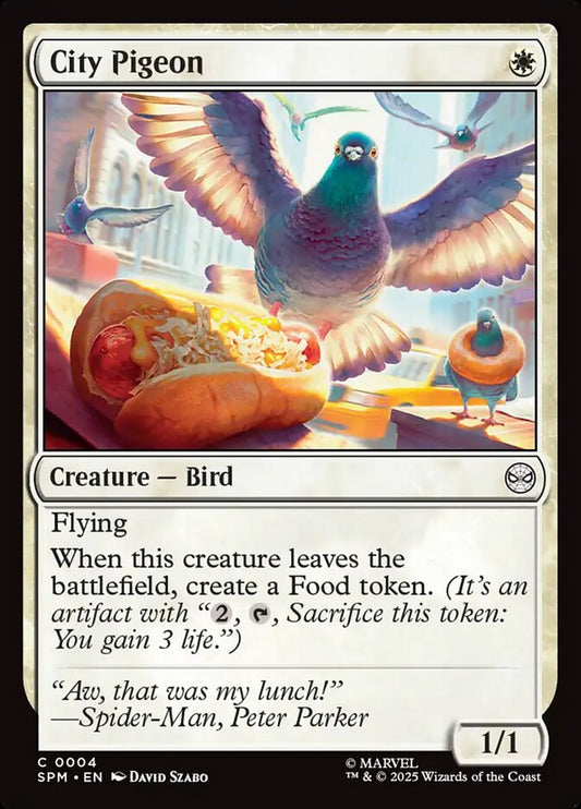 MTG Card Title: City Pigeon SPM/4
