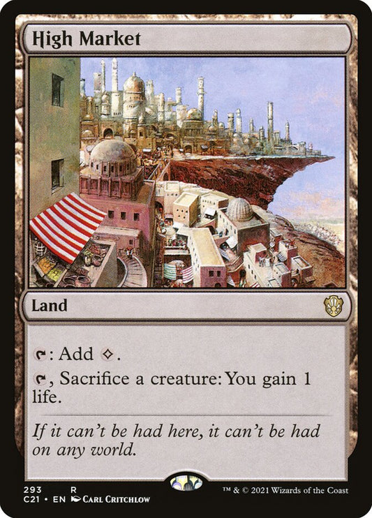 MTG Card Title: High Market C21/293
