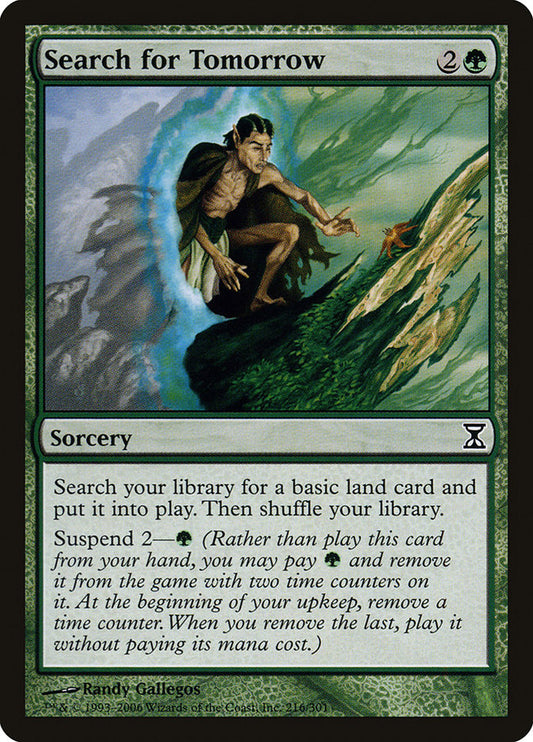 MTG Card Title: Search for Tomorrow TSP/216