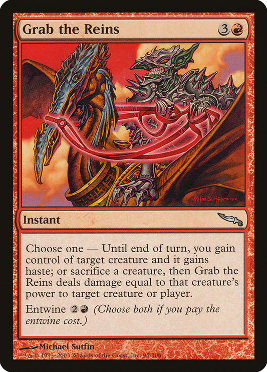 MTG Card Title: Grab the Reins MRD/95