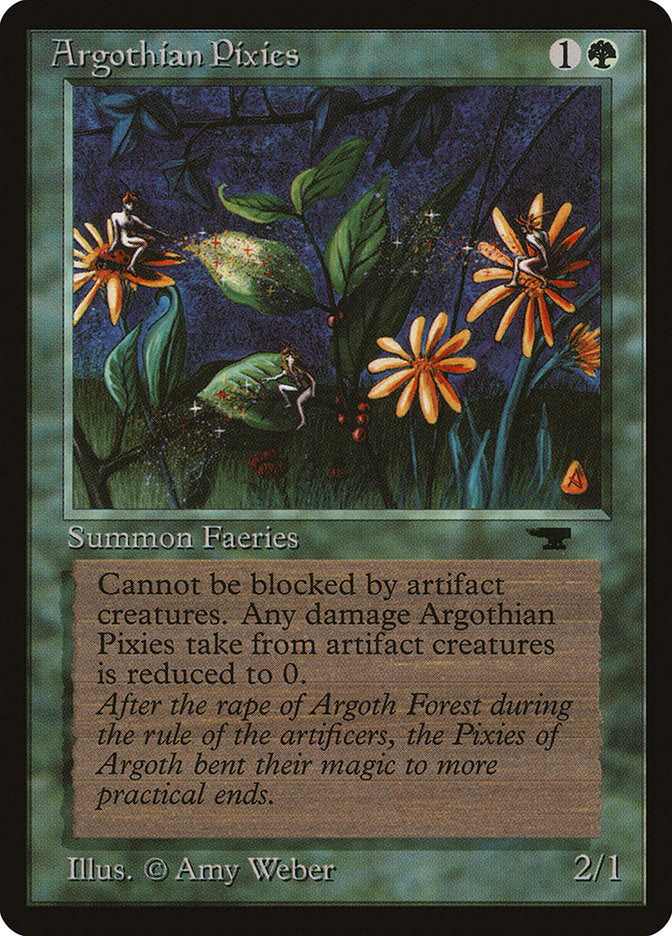 MTG Card Title: Argothian Pixies ATQ/29