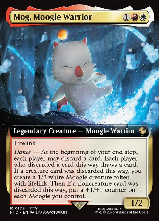 MTG Card Title: Mog, Moogle Warrior FIC/179