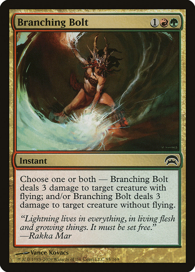 MTG Card Title: Branching Bolt HOP/83