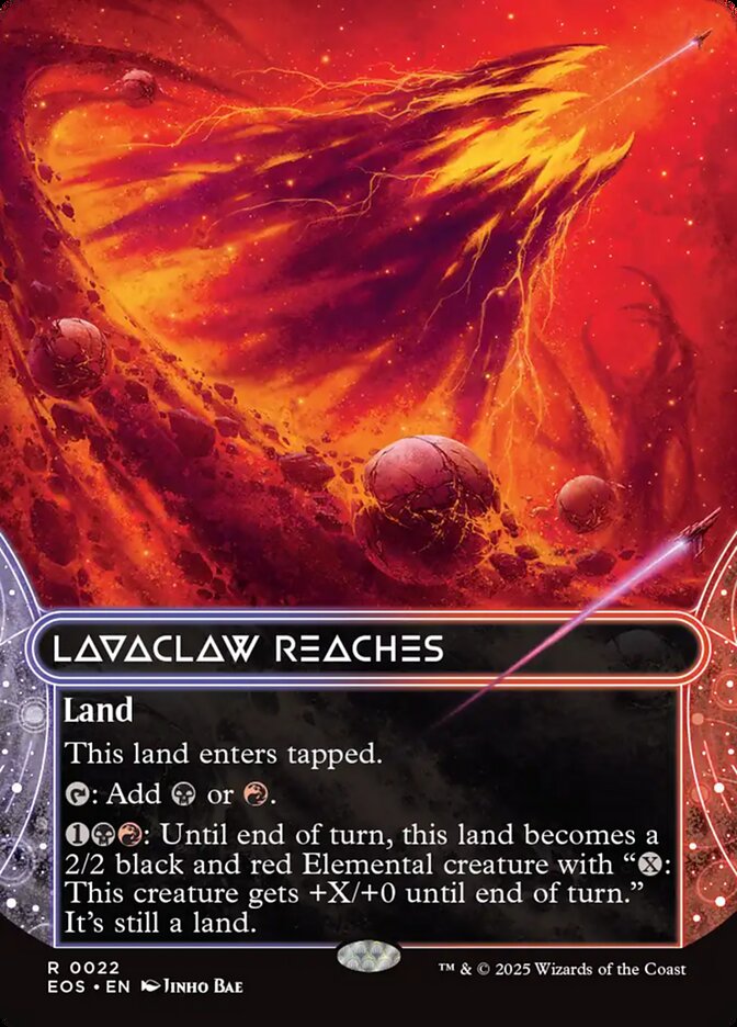 MTG Card Title: Lavaclaw Reaches EOS/22