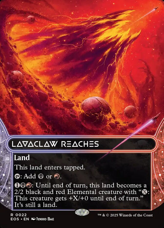 MTG Card Title: Lavaclaw Reaches EOS/22