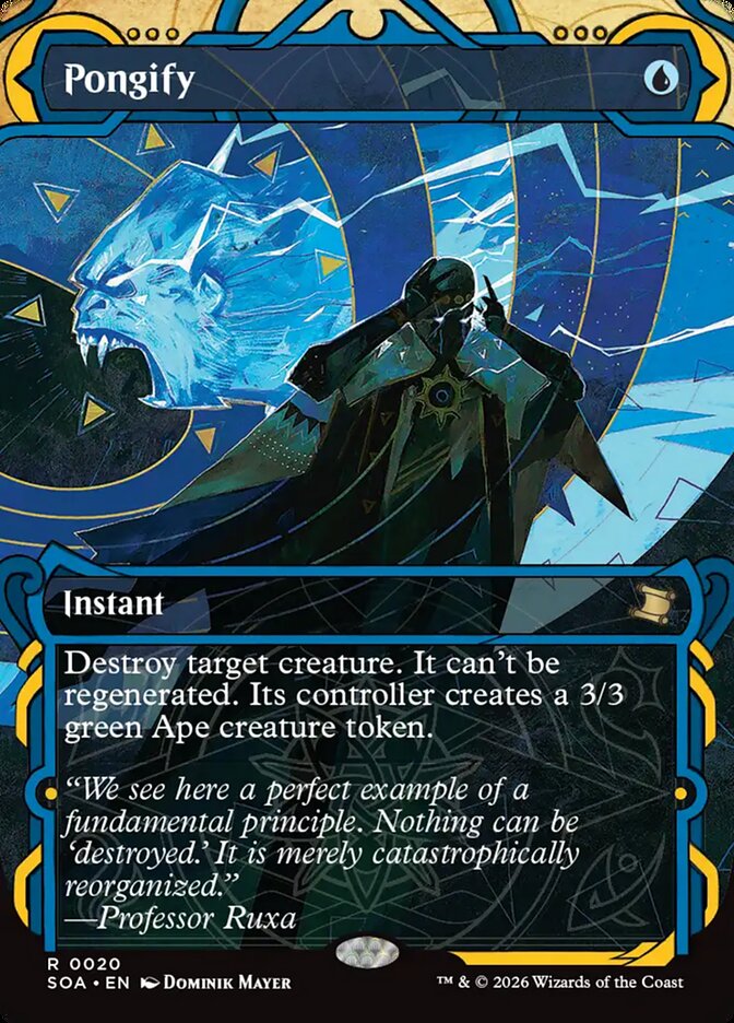 MTG Card Title: Pongify SOA/20