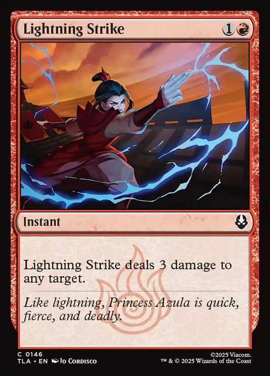 MTG Card Title: Lightning Strike TLA/146