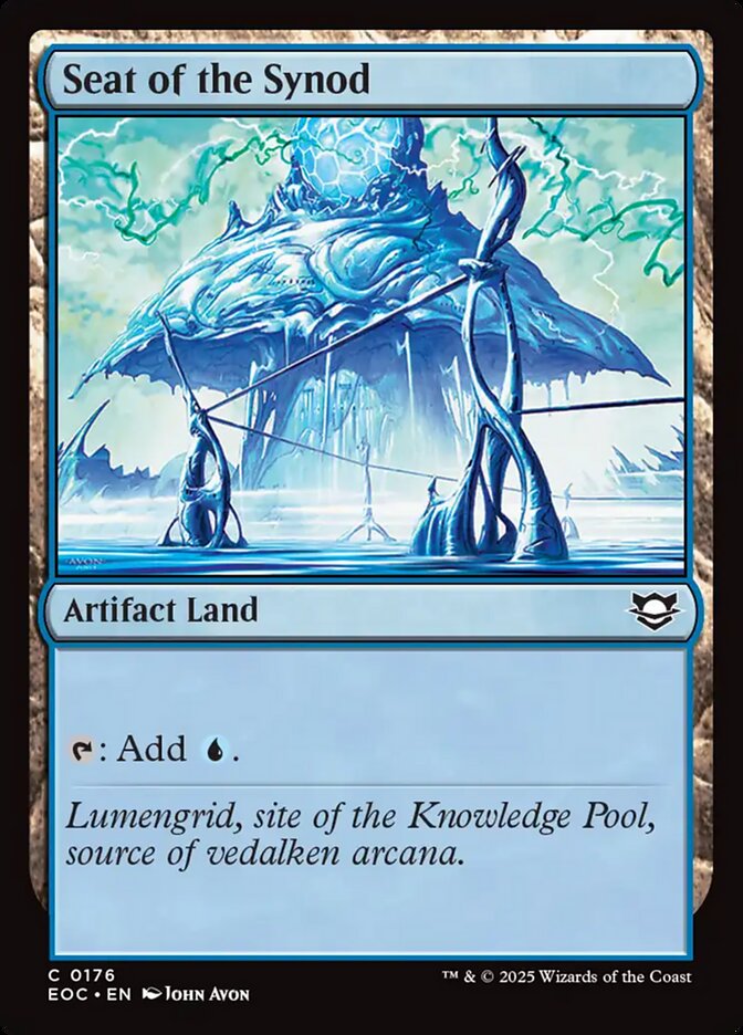 MTG Card Title: Seat of the Synod EOC/176