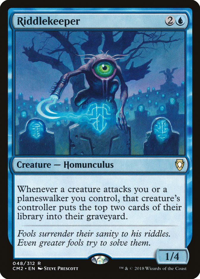 MTG Card Title: Riddlekeeper CM2/48