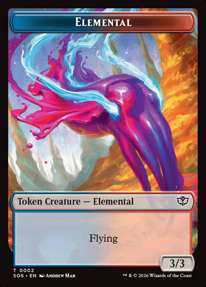 MTG Card Title: Elemental TSOS/2