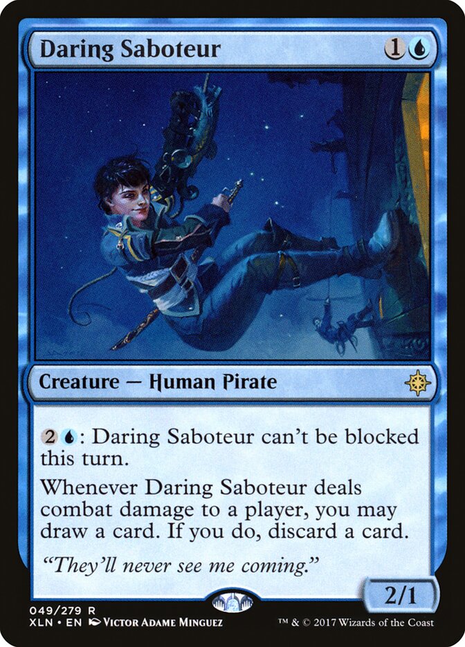 MTG Card Title: Daring Saboteur XLN/49