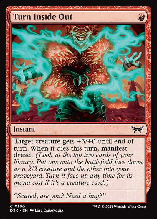MTG Card Title: Turn Inside Out DSK/160
