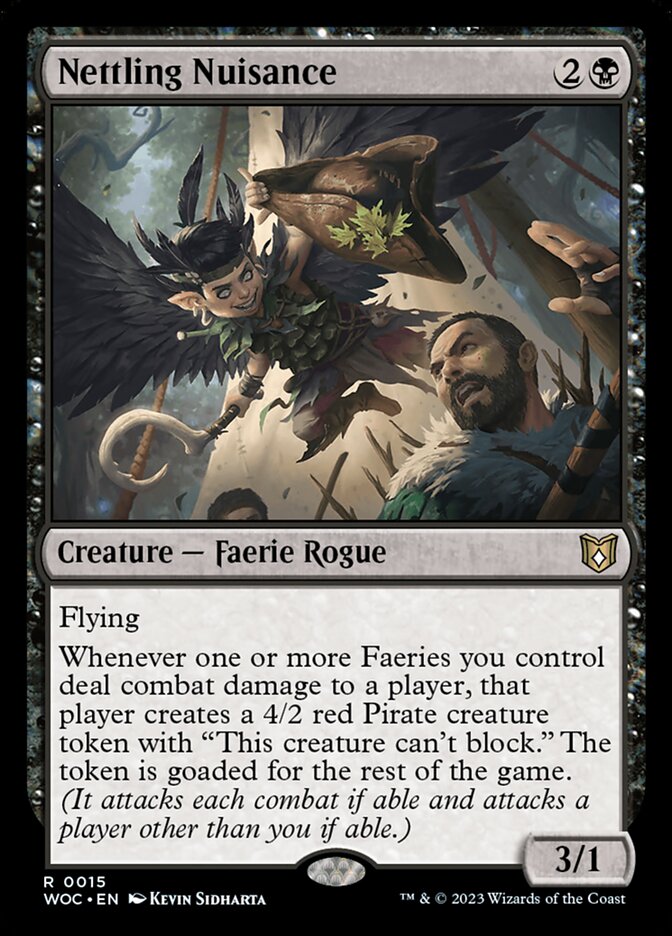 MTG Card Title: Nettling Nuisance WOC/15