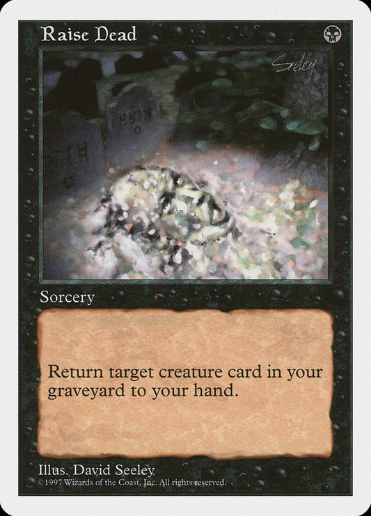 MTG Card Title: Raise Dead 5ED/191