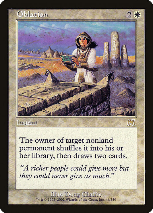 MTG Card Title: Oblation ONS/46