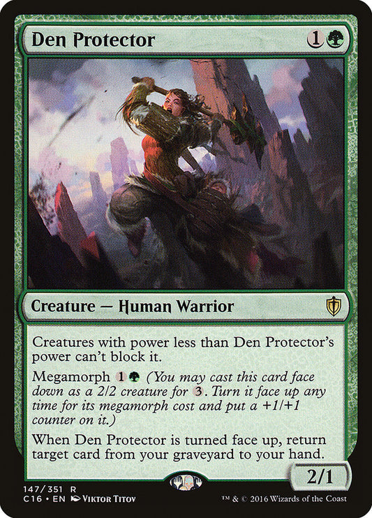 MTG Card Title: Den Protector C16/147