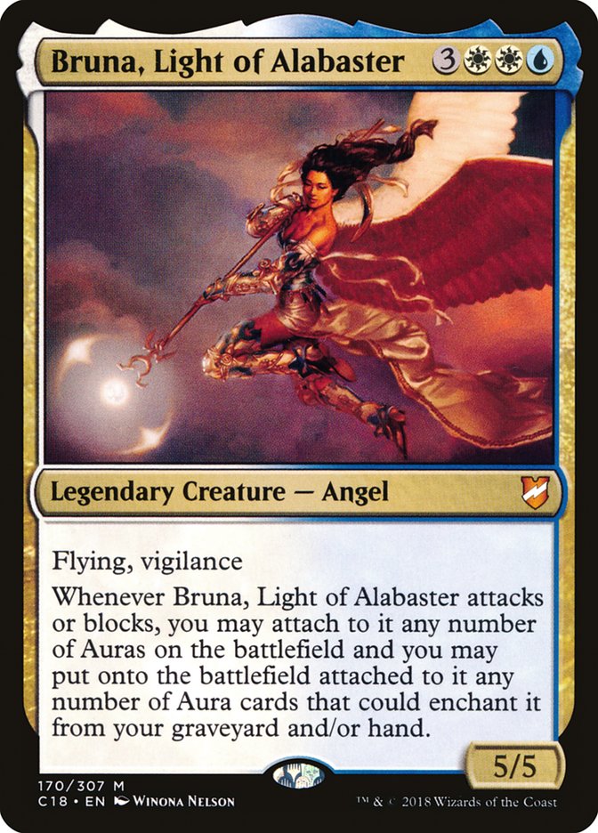 MTG Card Title: Bruna, Light of Alabaster C18/170
