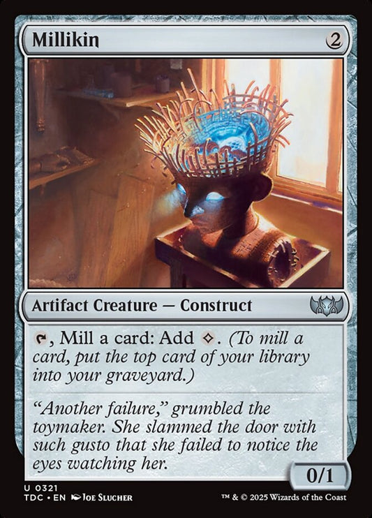 MTG Card Title: Millikin TDC/321