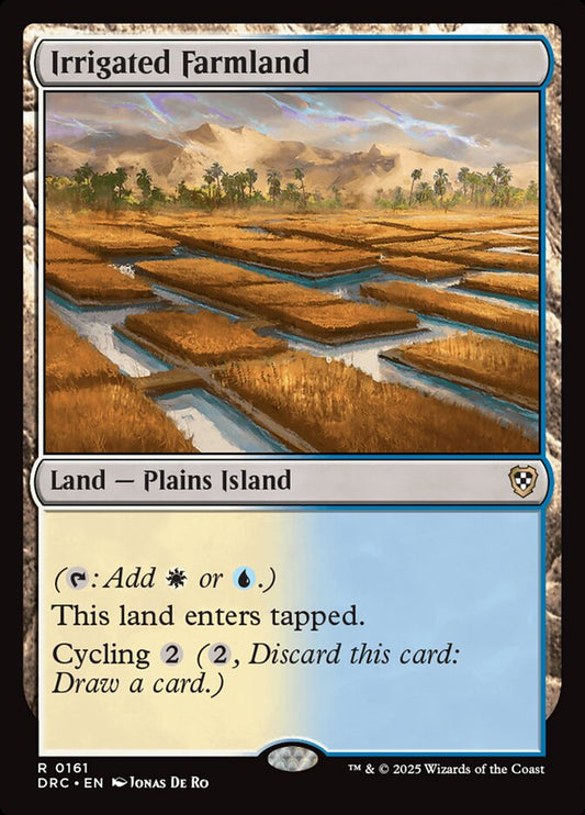 MTG Card Title: Irrigated Farmland DRC/161