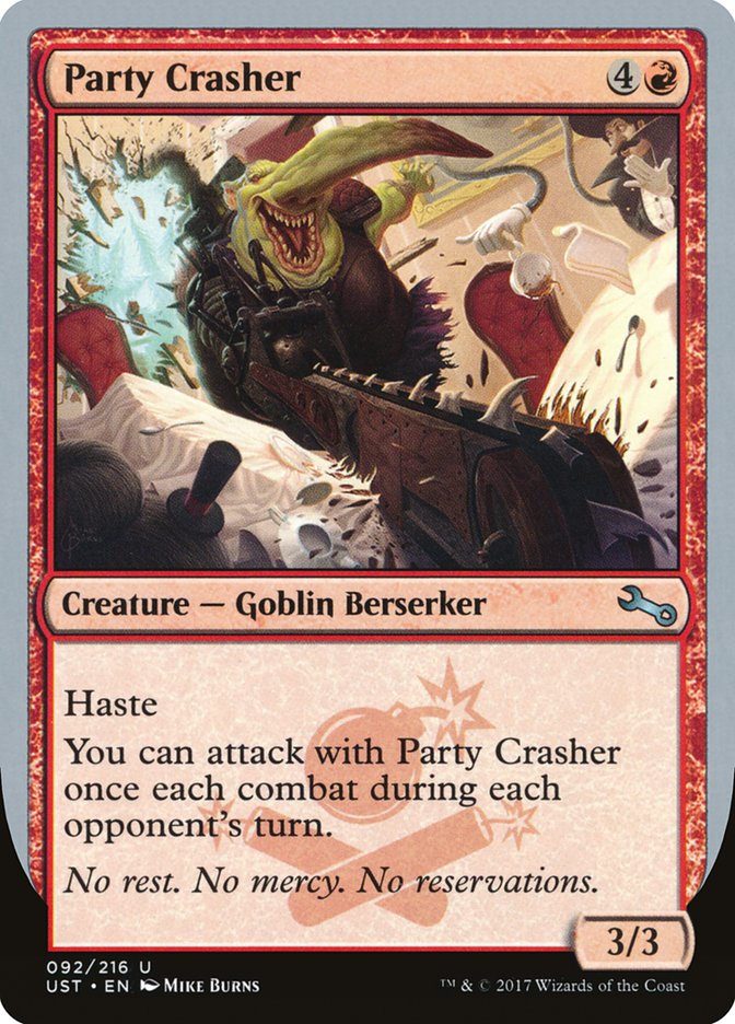 MTG Card Title: Party Crasher UST/92