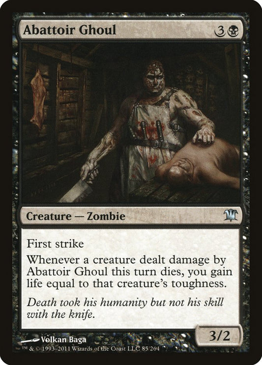 MTG Card Title: Abattoir Ghoul ISD/85