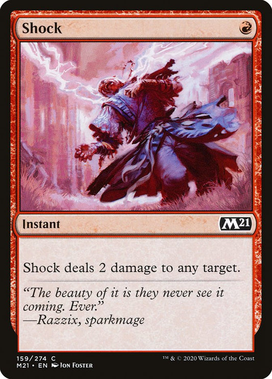 MTG Card Title: Shock M21/159