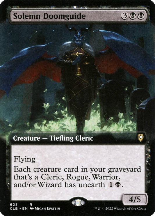 MTG Card Title: Solemn Doomguide CLB/625