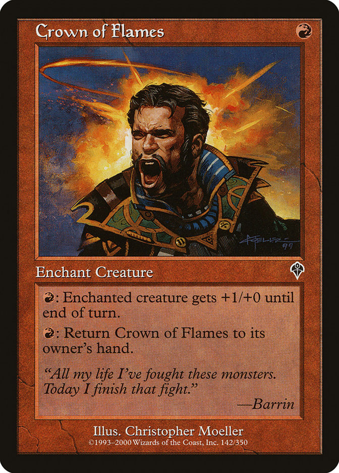 MTG Card Title: Crown of Flames INV/142