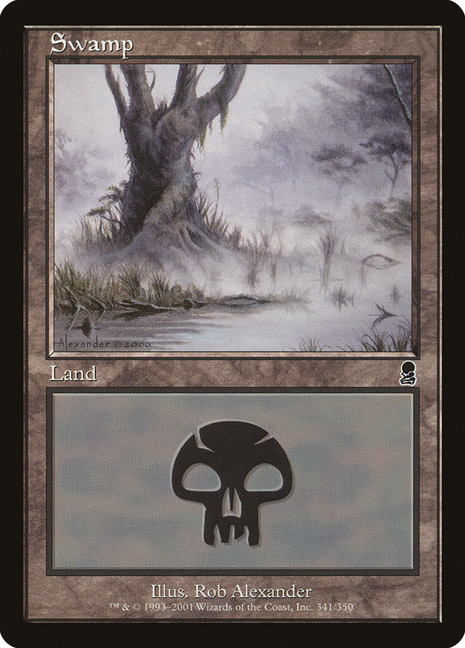 MTG Card Title: Swamp ODY/341