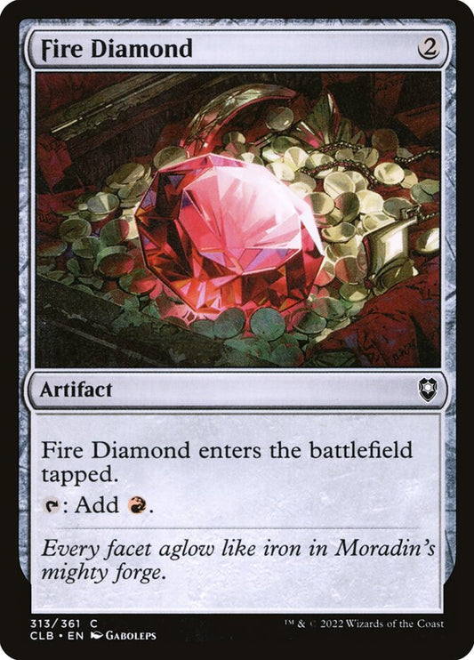 MTG Card Title: Fire Diamond CLB/313