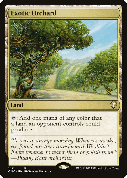 MTG Card Title: Exotic Orchard ONC/152