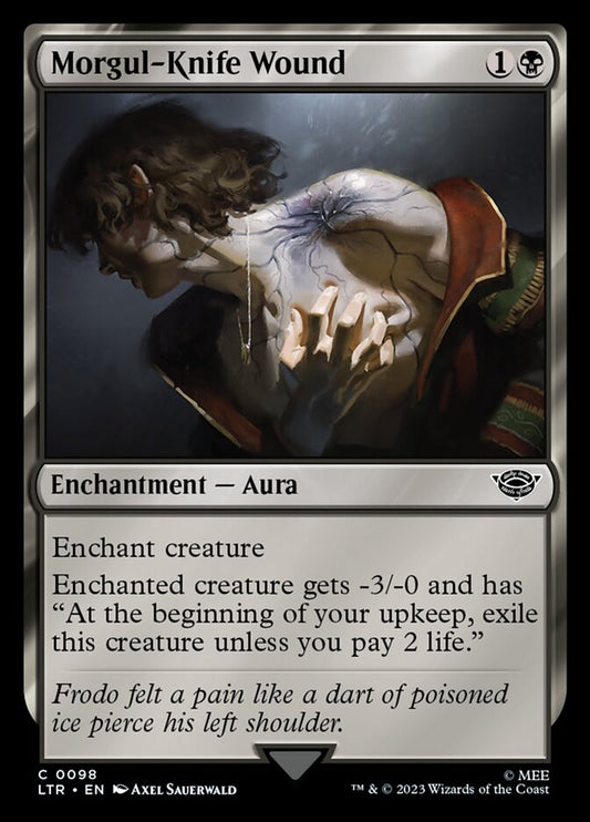 MTG Card Title: Morgul-Knife Wound LTR/98