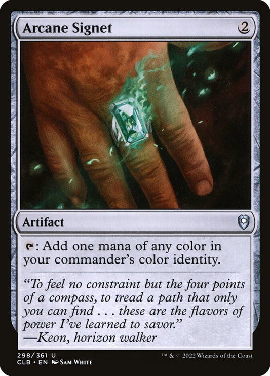 MTG Card Title: Arcane Signet CLB/298
