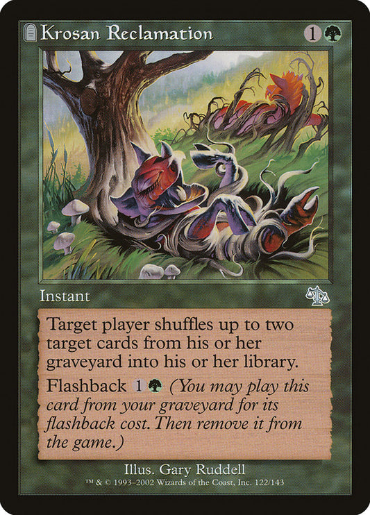 MTG Card Title: Krosan Reclamation JUD/122