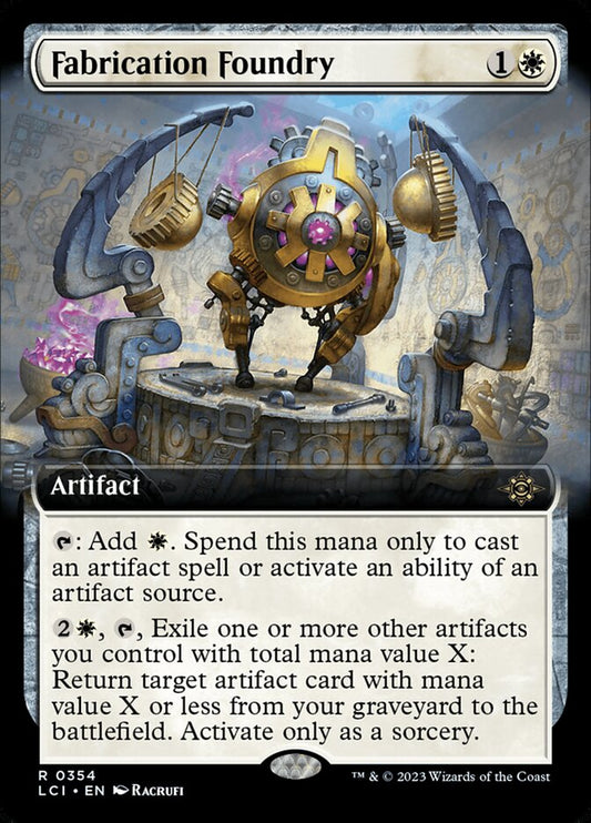 MTG Card Title: Fabrication Foundry LCI/354